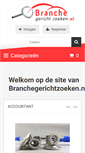 Mobile Screenshot of branchegerichtzoeken.nl